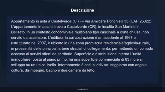 Immobile in asta di 83 m² in vendita a Castelverde - Foto 18