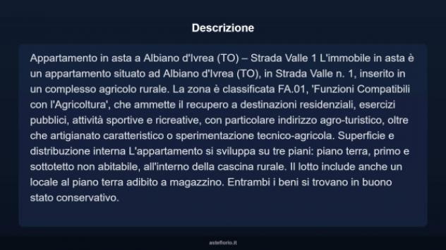 Immobile in asta di 272 m² in vendita a Ivrea - Foto 3