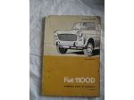 CATALOGO PARTI DI RICAMBIO CARROZZERIA FIAT 1100 D 2^ EDIZIONE