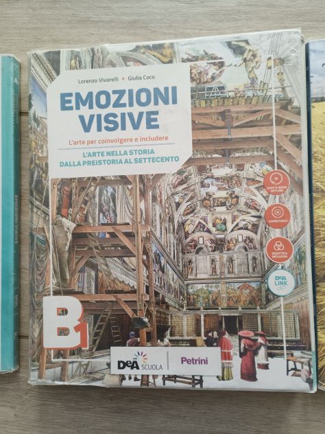 Emozioni visive A B1 B2, DeAScuola -Petrini. N 3 libri - Foto 4