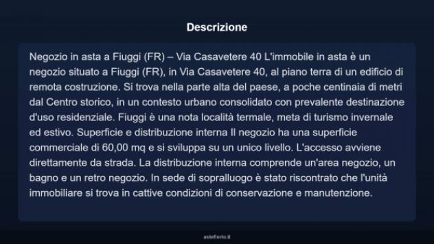 Immobile in asta di 60 m² in vendita a Fiuggi - Foto 10