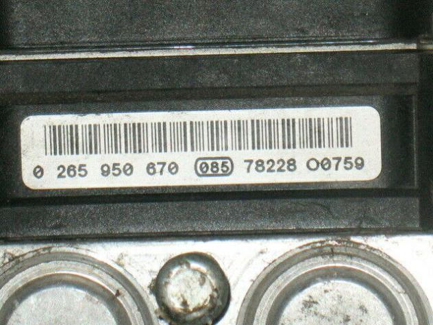 0265235291 POMPA ABS FIAT BRAVO 1.9 JTD 0265235291 0265950670 - Foto 7