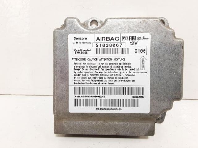 CENTRALINA AIRBAG FIAT Grande Punto 2° Serie 51838067 (0810)