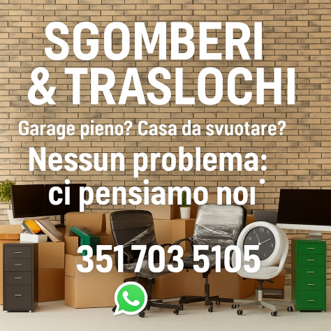 DEVI SVUOTARE L'APPARTAMENTO, IL GARAGE O LA CANTINA? - Foto 3