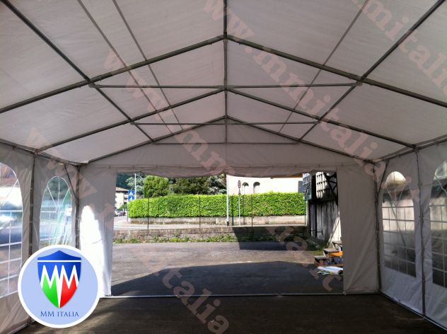 Tendoni 6 x 8 x 2,2 / 3,3 mt. linea Professionale La Due20 - Foto 3