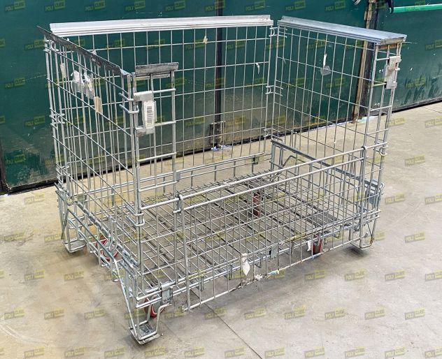 Ceste o contenitori retati con ruote - carrelli usati - Foto 10