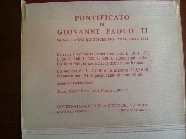 52 MONETE:6 D'ARGENTO MASSICCIO,FIOR DI CONIO,7 SERIE DIVISIONALI,VATICANO E SAN - Foto 10