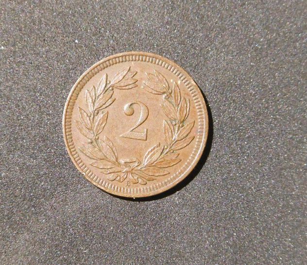 Helvetia, 2 Rappen 1893. - Foto 3