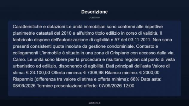 Immobile in asta di 50 m² in vendita a Crispiano - Foto 6
