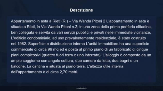 Immobile in asta di 96 m² in vendita a Rieti - Foto 13