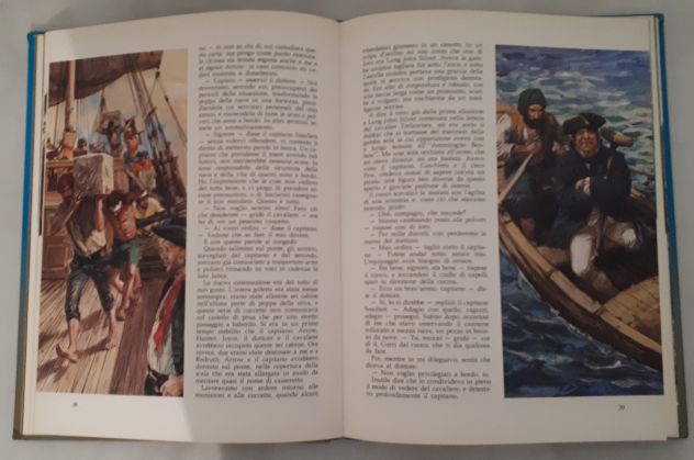 L'ISOLA DEL TESORO, Robert Louis Stevenson, A. Mondadori 1981. - Foto 6
