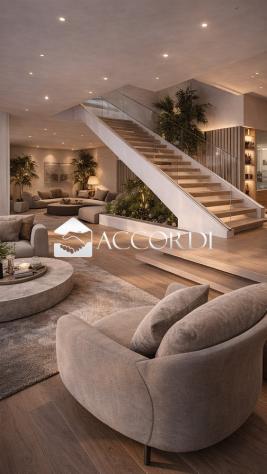 RIF.LLM18 - ATTICO SU DUE LIVELLI CON AMPIA TERRAZZA IN ZONA SIGNORILE MONTEGROTTO - Foto 13