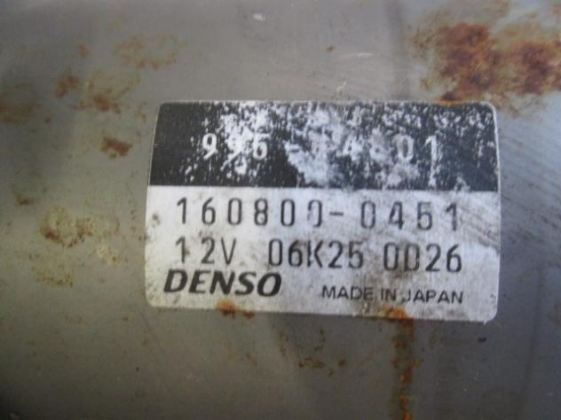 160800-0451 PIANTONE STERZO DAIHATSU TREVIS 1.0 B 43KW AUT 5P (2009) RICAMBIO USATO DENSO 12V 06K25 0026 45870B2340 - Foto 2