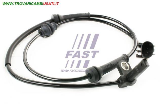 SENSORE ABS FIAT DOBLO 09 ANTERIORE SX/DX 2-PIN FT80859 Meccanica Impianto frenante Abs Sensore giri abs ant. FIAT - DOBLO - 2010 2015, FIAT - DOB