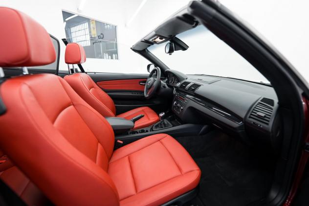 BMW Serie 1 Bmw 118 i 143cv Cabrio Attiva *Restyling*Sedili riscaldati*Interni Pelle "boston"/korall-rot*Frangivento*PDC* - Foto 6