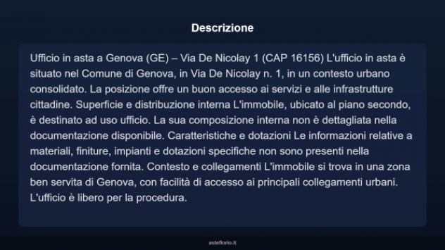 Immobile in asta di 80 m² in vendita a Genova - Foto 3