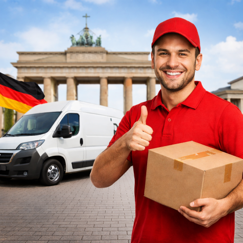 Autista consegnatario in Germania