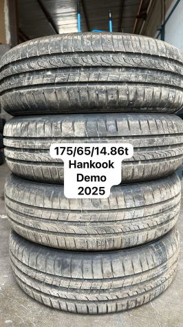 Hankook 175/65 R14 DOT 2025 – 95% Battistrada – Come Nuove