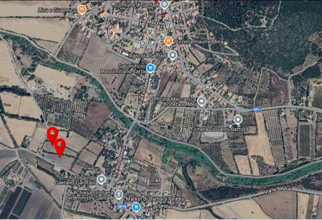 SANTADI (SU) Via RIO CANE, TERRENO 16541 MQ con 50 OLIVI ADIACENTE PAESE 3,5€/m² - Foto 9
