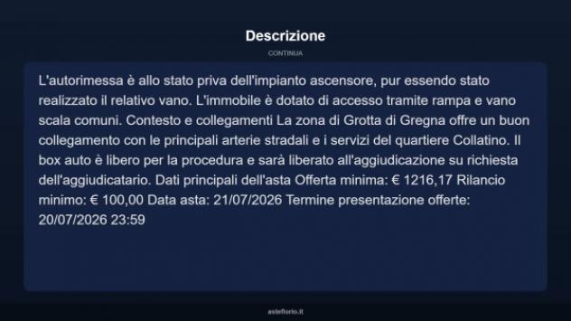 Immobile in asta di 15 m² in vendita a Roma - Foto 5