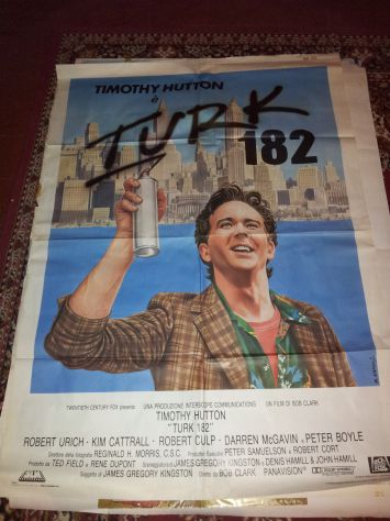 R131 - POSTER FILM  TIMOTHY HUTTON è TURK 182