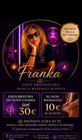 MASSAGGI OLISTICI E REIKI Tel:3515503273