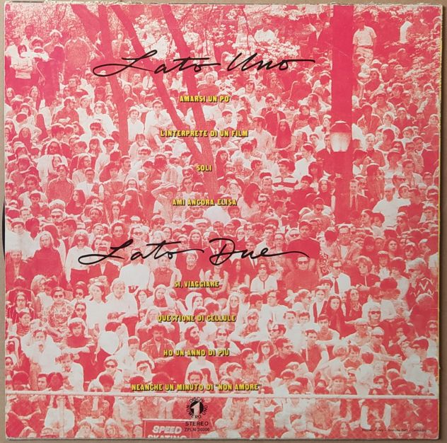 LUCIO BATTISTI -Io Tu Noi Tutti- LP 1977 - Foto 4