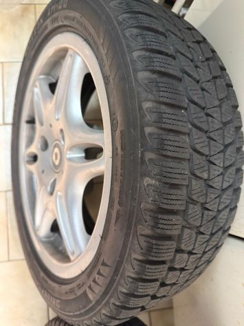 Treno ruote invernali Smart Fortwo 450 – Bridgestone Blizzak + cerchi originali - Foto 9