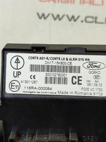 BODY COMPUTER FORD B - Max Berlina DN1T-15K600-CE M1JA (12) - Foto 2