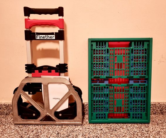 Carrello con ruote Richiudibile FINETHER - Foto 5