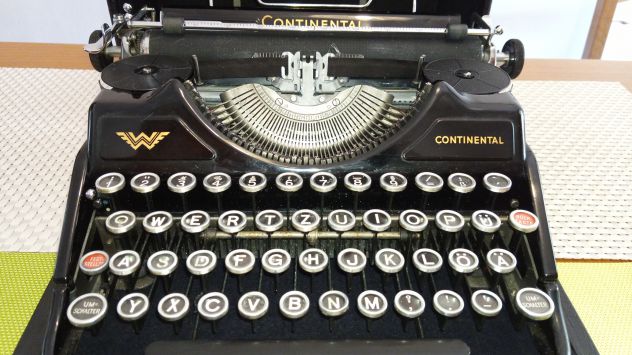 Macchina da scrivere "Continental Klein" anni 30'- Made in Germany - Foto 5