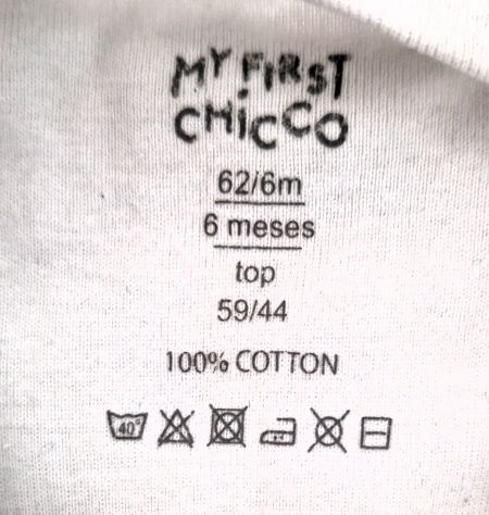 3 body Chicco manica corta taglia 6 mesi - Foto 2