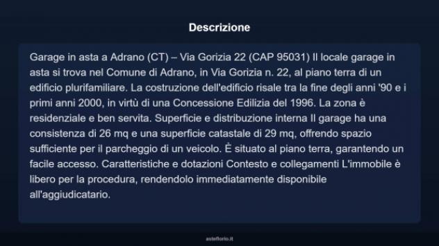 Immobile in asta di 26 m² in vendita a Adrano - Foto 3