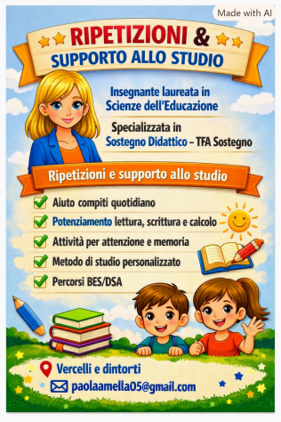 RIPETIZIONI E SUPPORTO ALLO STUDIO - Foto 2
