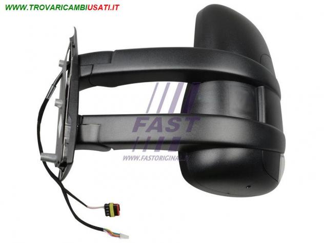SPECCHIETTO IVECO DAILY 06 ELETTR LUNGO SX RISCALDATO 7 PIN + 2 PIN 11 FT88316