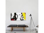 Quadro Kill Bill dipinto a mano pop art