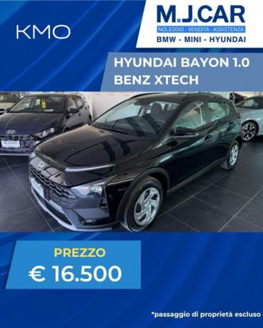 HYUNDAI Bayon 1.0 T-GDI MT XTech NERA rif. 23483699