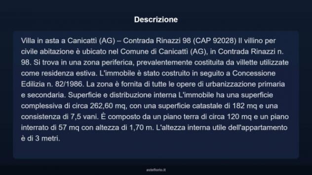 Immobile in asta di 262 m² con più di 5 locali in vendita a Canicattì - Foto 5
