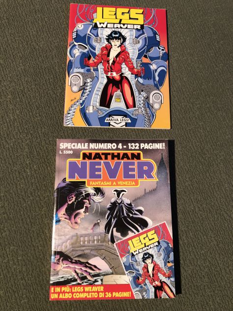 NATHAN NEVER - BLOCCO SPECIALI 1-2-3-4-5-6 CON ALBETTI ALLEGATI - Foto 5