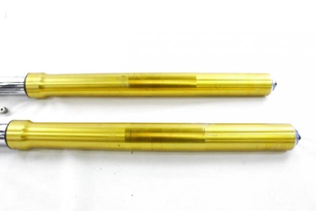 DUCATI MULTISTRADA 1200 S TOURING 34420311A 34520311A COPPIA FORCELLE OHLINS 10 - 12 FRONT FORKS FODERI CON GRAFFI PARAOLIO DA SOSTITUIRE - Foto 6