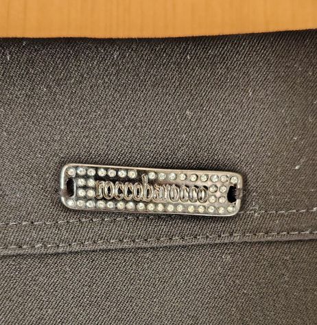 Gonna a campana pieghettata black/nera Rocco Barocco tg 44 - Foto 7