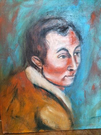 Quadro di Natale Autelitano 40 x 50 tecnica mista ritratto - Foto 2