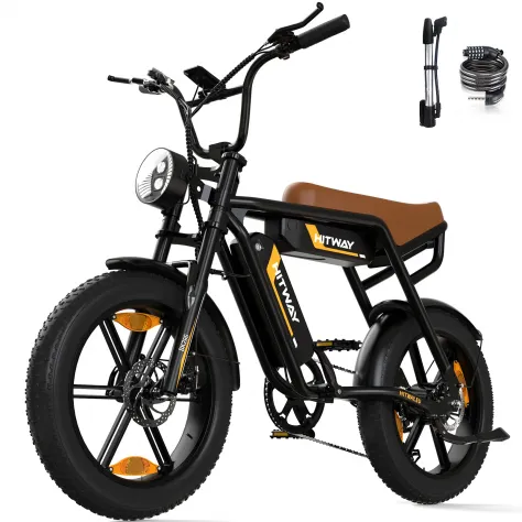 FAT BIKE HITWAY BK29S DOPPIA BATTERIA NUOVO - Foto 2