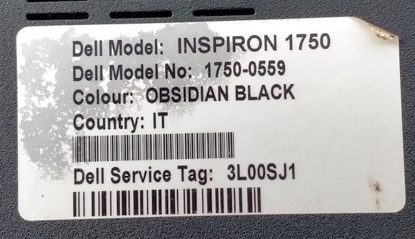 Computer Dell Inspiron 1750 - Foto 2
