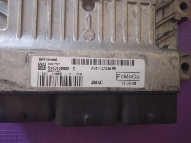 Centralina motore Continental, Ford C Max 1.6 TDCi, S180133002E, S180133002 E, A