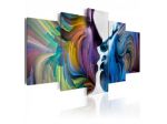 Quadro Bacio Colorato - Blu - 100x50 E 200x100 ARREDALACASA
