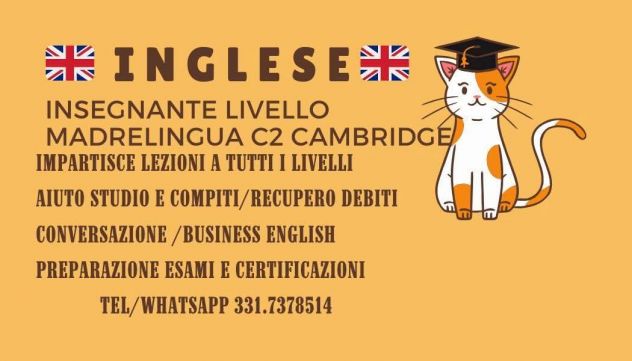 Lezioni di inglese
