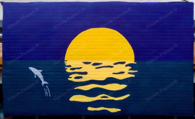 Quadro di Simone Piazzesi - TRAMONTALBA #2 (2022)