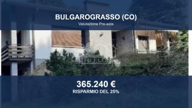 Immobile in asta di 367 m² con più di 5 locali e box auto doppio in vendita a Bulgarograsso