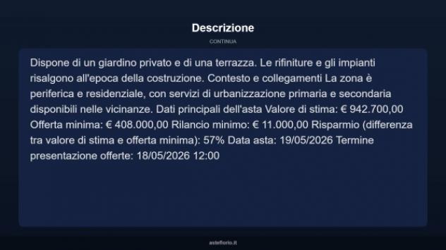 Immobile in asta di 351 m² con più di 5 locali e box auto doppio in vendita a La Spezia - Foto 6
